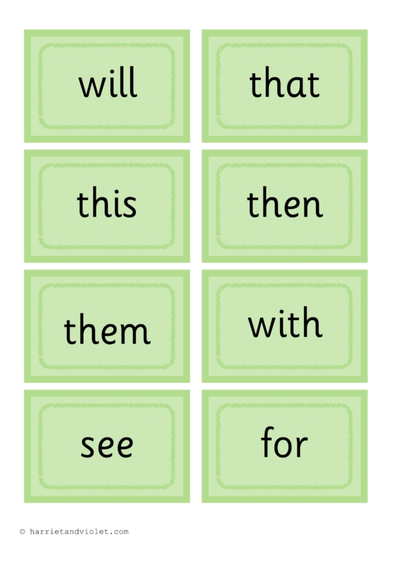 Phonics Phase 3 Tricky Flashcards - Printable Teaching Resources ...